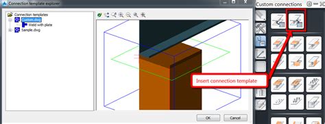 advance steel connection box color master slave|How to create a custom connection in Advance Steel .